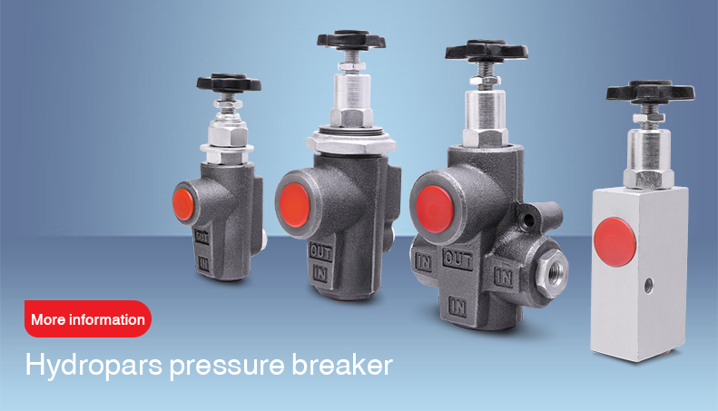 Frog pressure breaker, manual pressure breaker, Pars Shahart pressure breaker, hydraulic pressure breaker, Hydropars pressure breaker